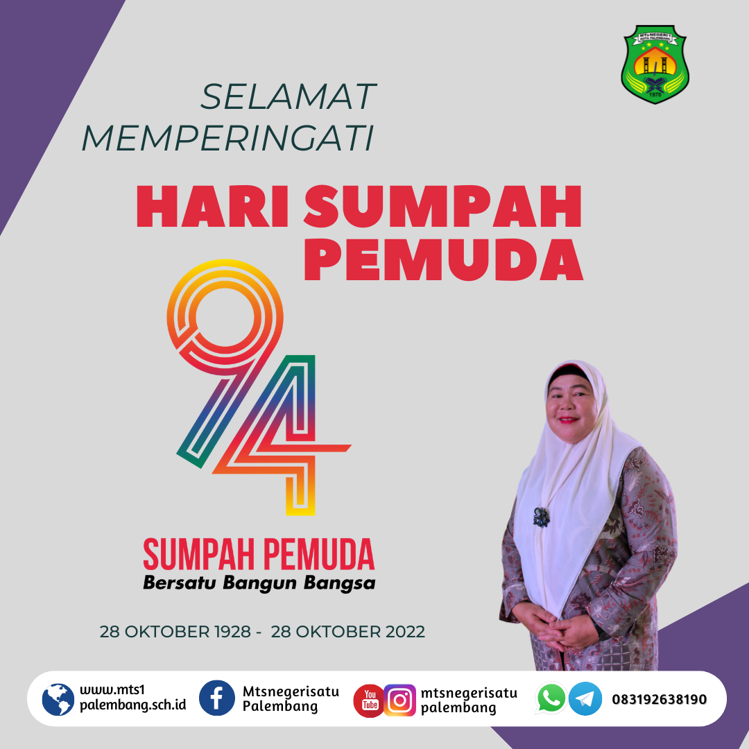 Selamat Hari Sumpah Pemuda 28 Oktober 2022